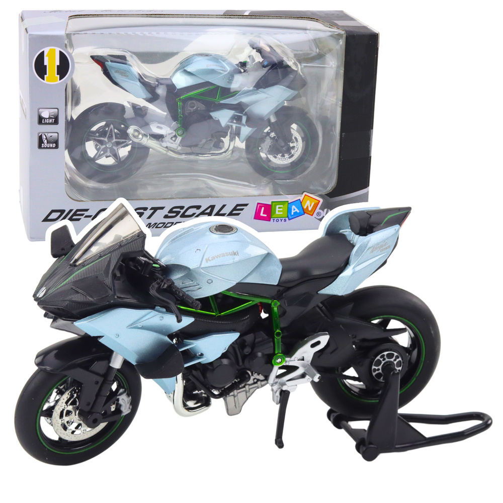 Metalinis sportinio motociklo modelis 1:12