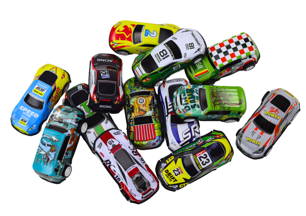 Automobilių rinkinys lagamine – 30 vnt.