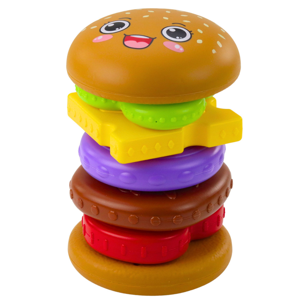 Dėlionė vaikams 7 dalių burgerio tema 3