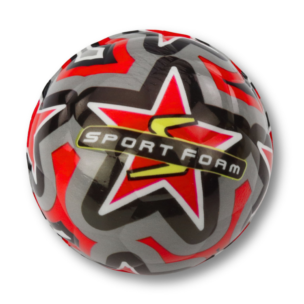 Sportinės putplasčio kamuoliukai 7 cm, 4 vnt.