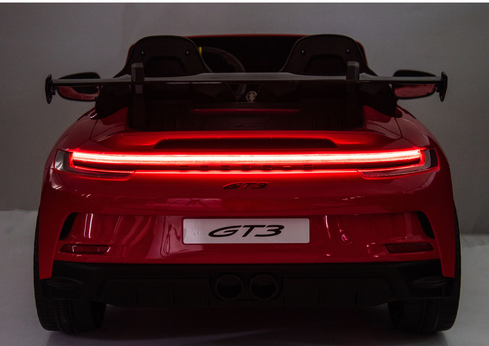 Vaikiškas elektromobilis dk-p911 porsche gt3, raudonas