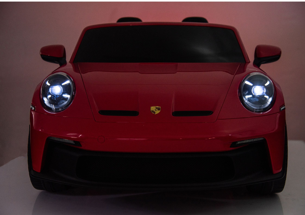 Vaikiškas elektromobilis dk-p911 porsche gt3, raudonas