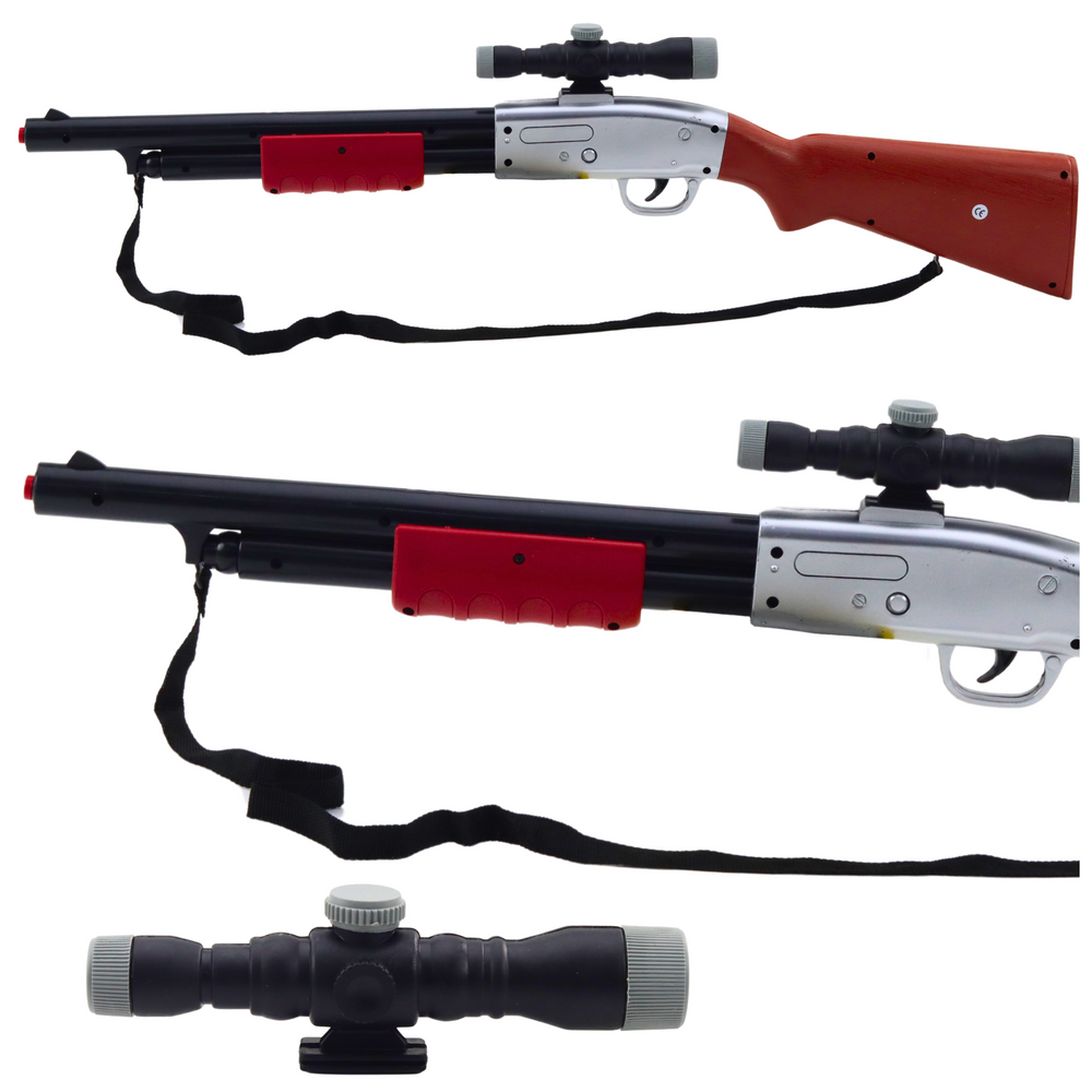 Rifle shotgun žaislinis šautuvas 65cm