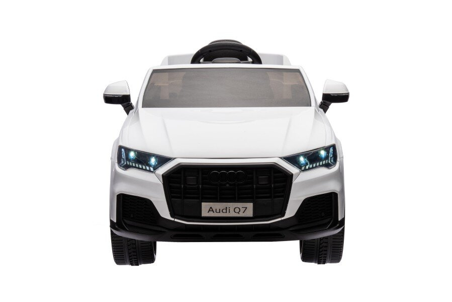 Akumuliatorinis automobilis audi q7 baltas