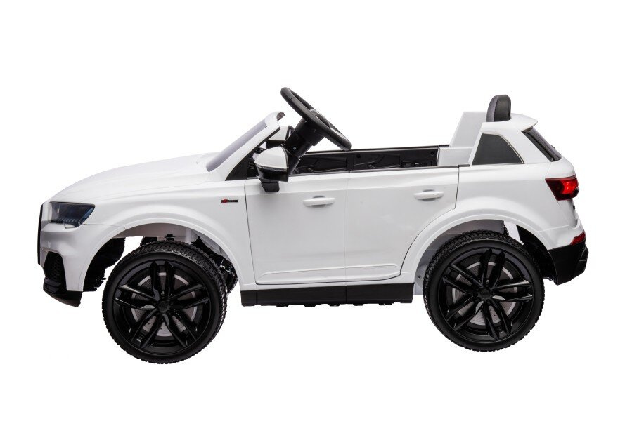 Akumuliatorinis automobilis audi q7 baltas