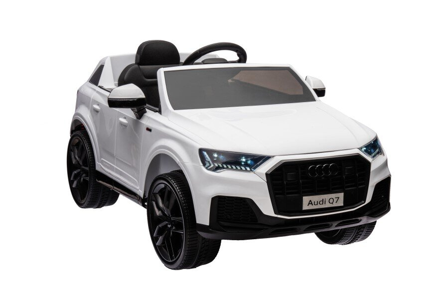 Akumuliatorinis automobilis audi q7 baltas