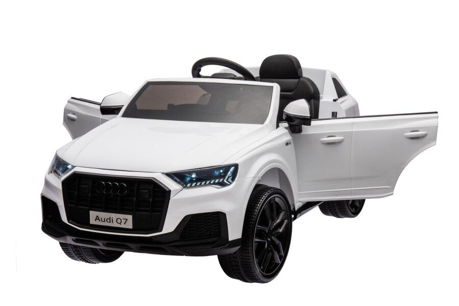 Akumuliatorinis automobilis audi q7 baltas