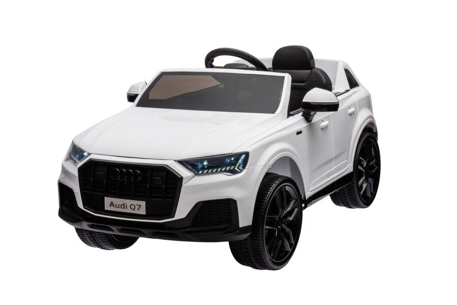 Akumuliatorinis automobilis audi q7 baltas