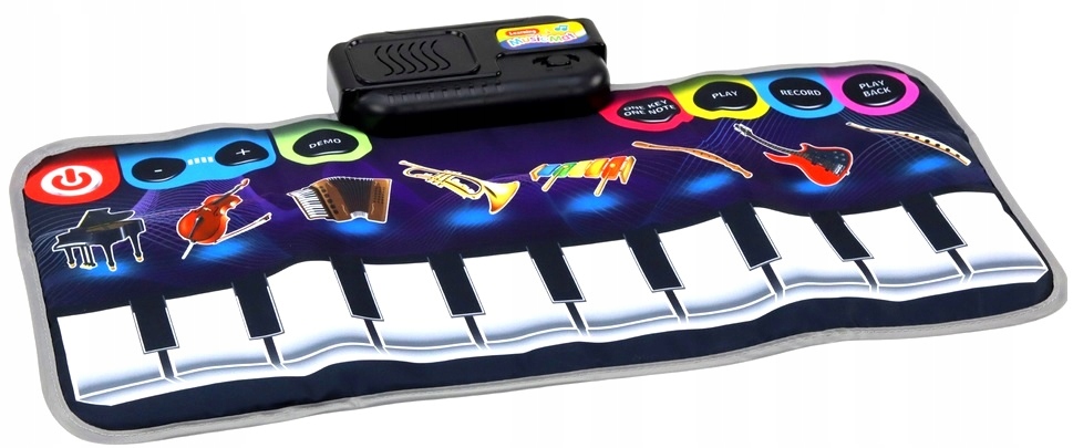 Edukacinis muzikinis kilimėlis Lean Toys Pianinas