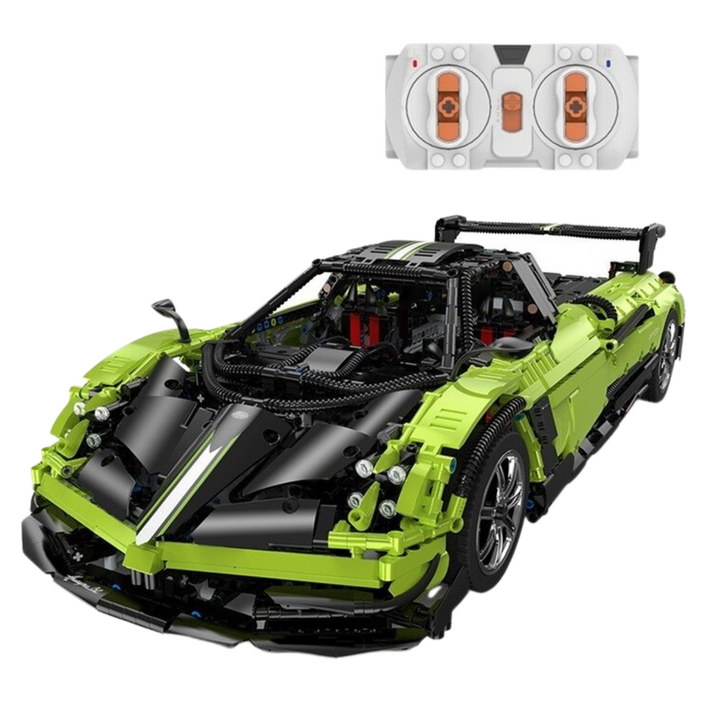 Rc automobilis iš konstruktorių pagani huayra bc 1:8 rastar