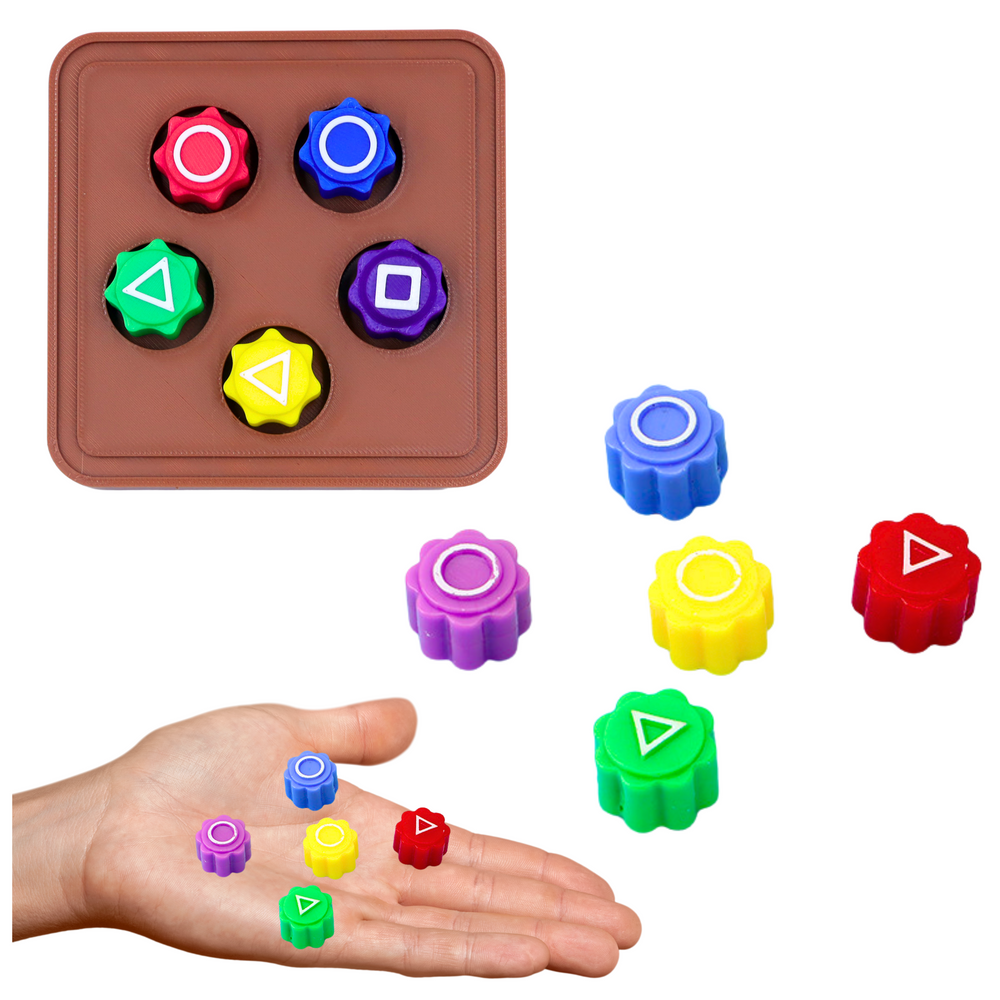 5 tradicinių korėjiečių žaidimų rinkinys iš „squid game“ serijos