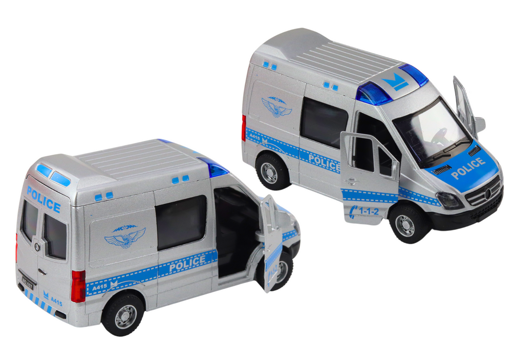 1:32 Policijos Automobilis su Šviesomis ir Garsais