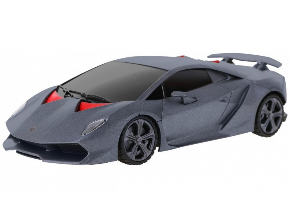 Nuotoliniu būdu valdomas lamborghini sesto elemento modelis 1:24, pilkas