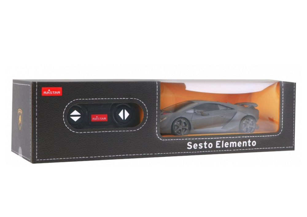 Nuotoliniu būdu valdomas lamborghini sesto elemento modelis 1:24, pilkas
