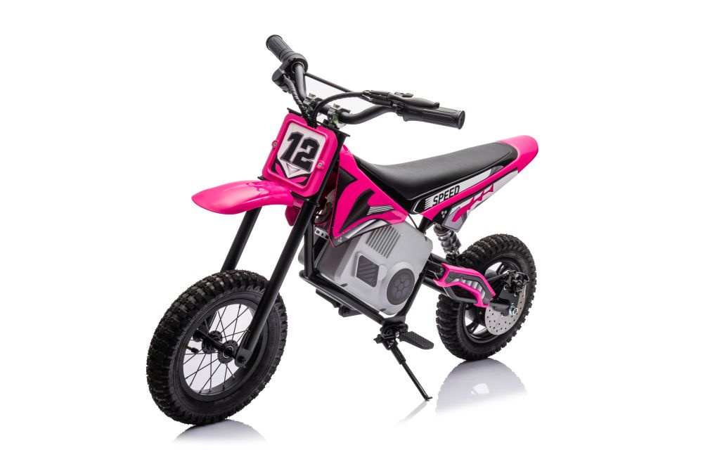 Akumuliatorinis kroso motociklas a9901 rožinis