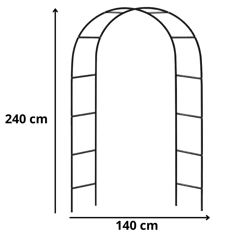 Sodo pergola/arka 240 x 140 cm 3