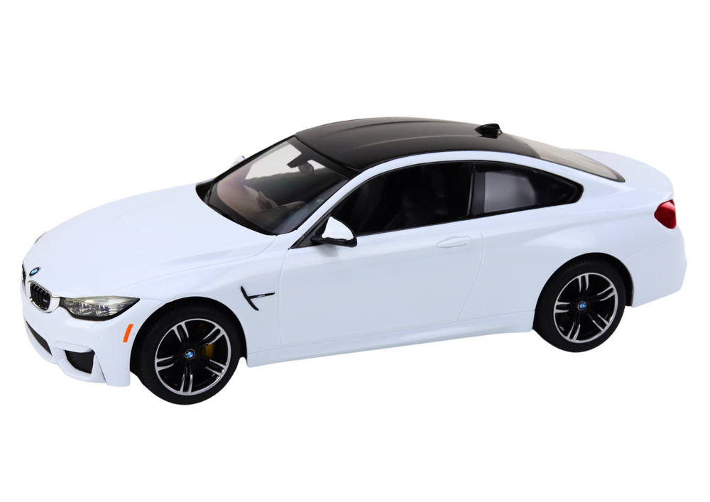 Bmw m4 kupė 1:14 nuotolinio valdymo automobilis, baltas