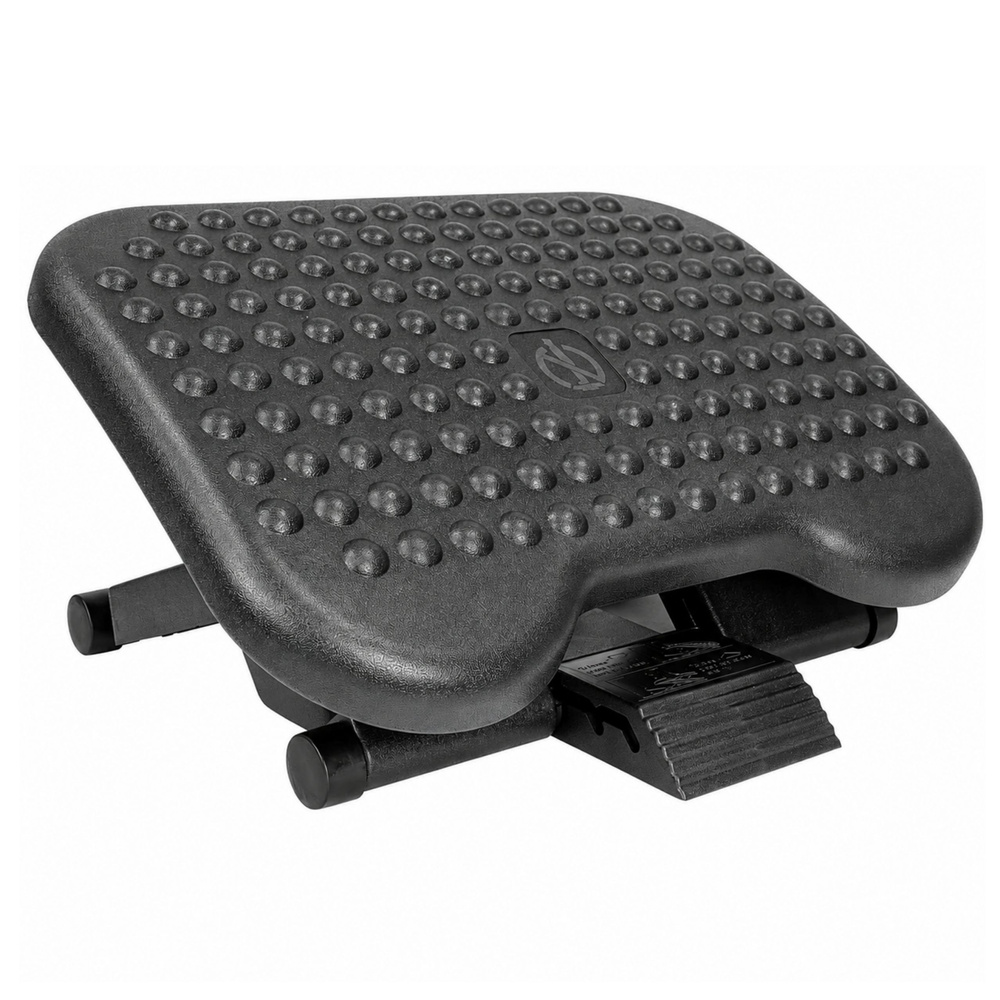 Ergonominis pakojis po stalu, reguliuojamo aukščio ir pasvirimo, 46 × 34 cm 2