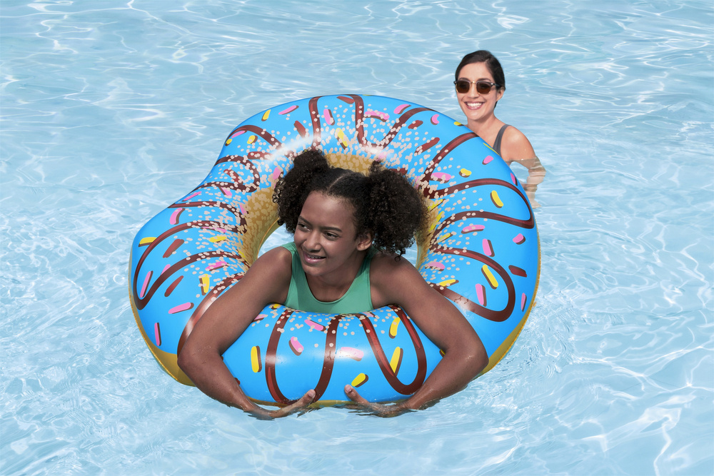 Donut formos plaukimo ratas 107 cm bestway 36118