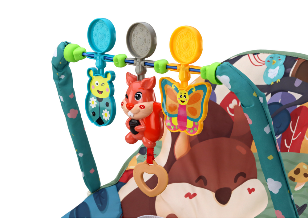 Vibruojantis gultukas fox su priedais lean toys