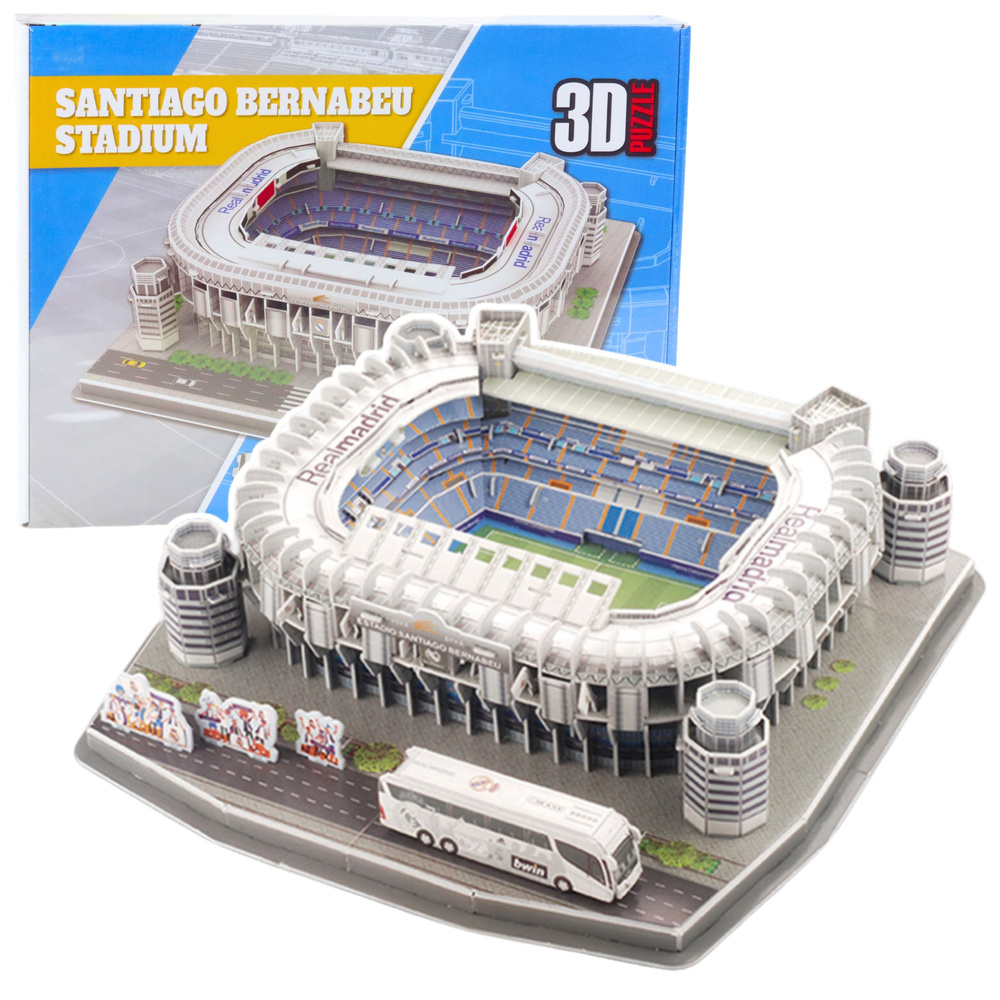 3d dėlionė „santiago bernabeu“ stadionas, 101 dalis