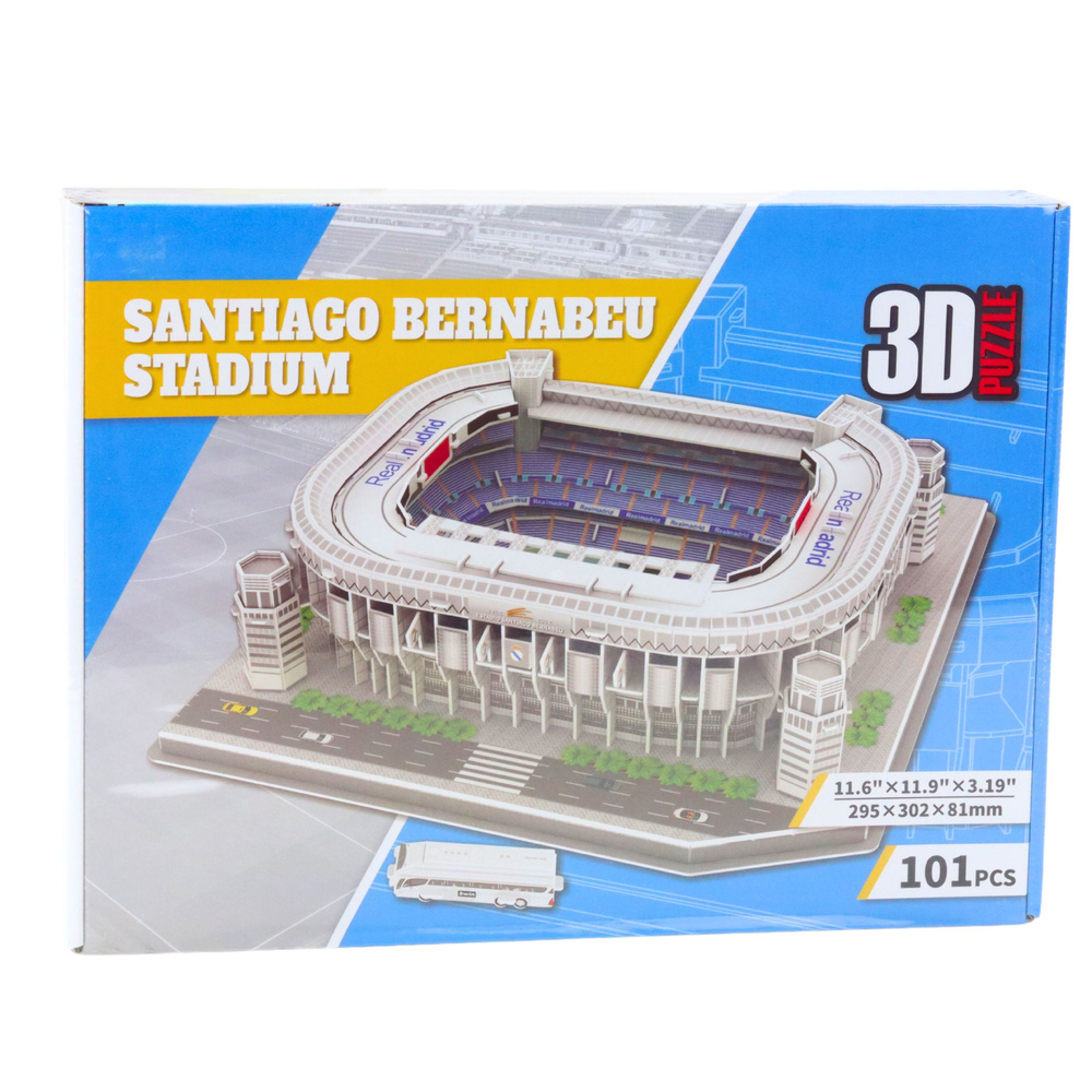 3d dėlionė „santiago bernabeu“ stadionas, 101 dalis
