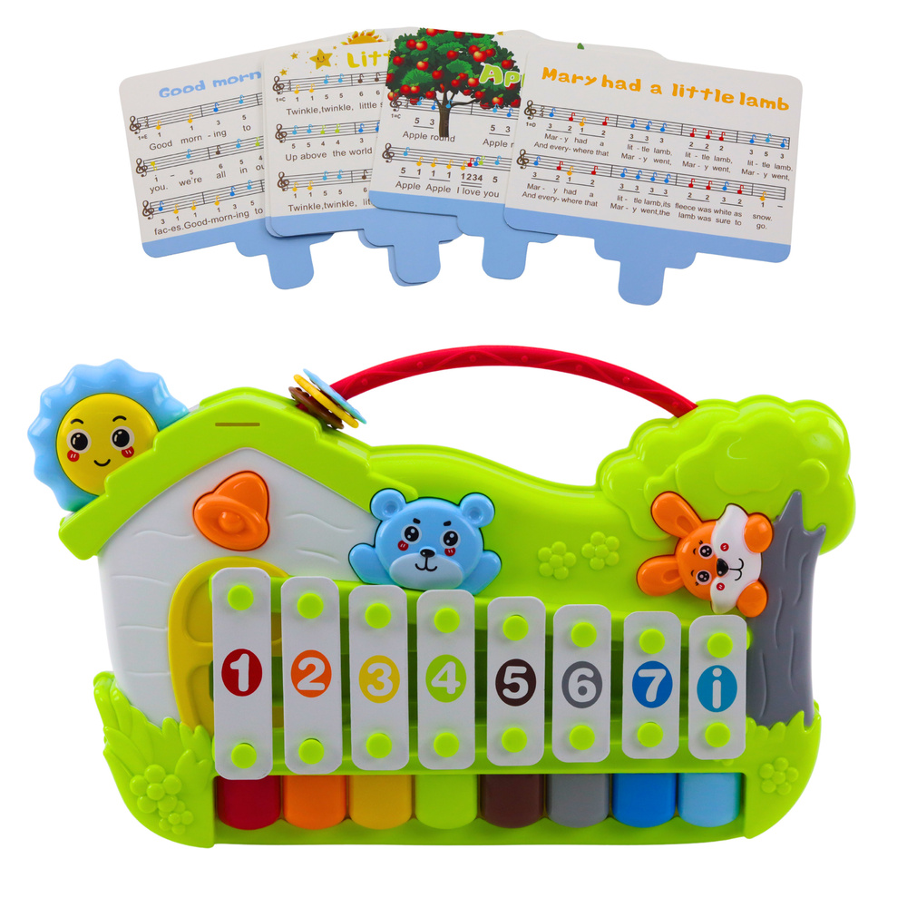 Muzikinis miško pianinas 5vnt.