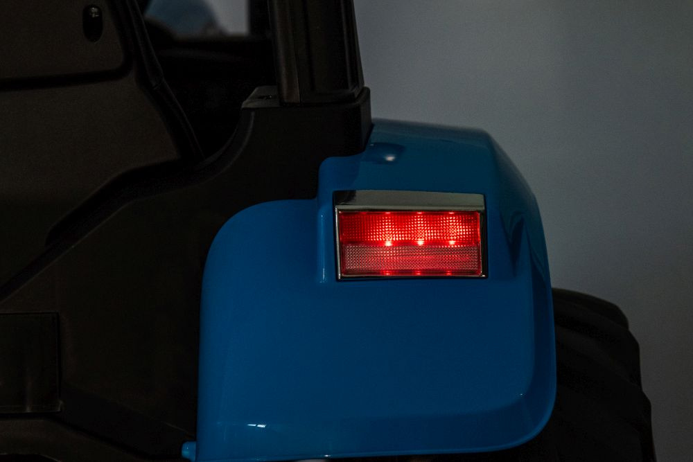 Elektromobilis traktorius lean cars , mėlynas