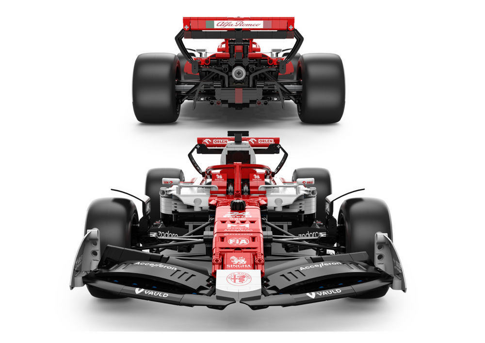 Rc Mašina 1:8 Alfa Romeo Bolidas F1 Rastar C42 Raudona