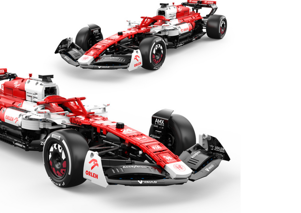 Rc Mašina 1:8 Alfa Romeo Bolidas F1 Rastar C42 Raudona