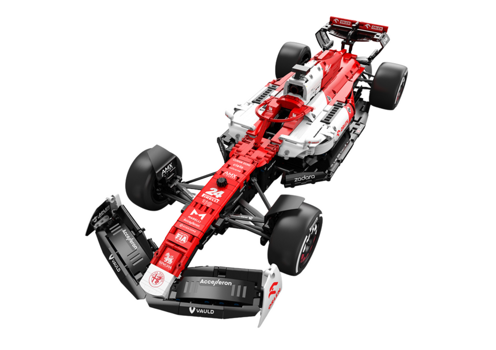 Rc Mašina 1:8 Alfa Romeo Bolidas F1 Rastar C42 Raudona