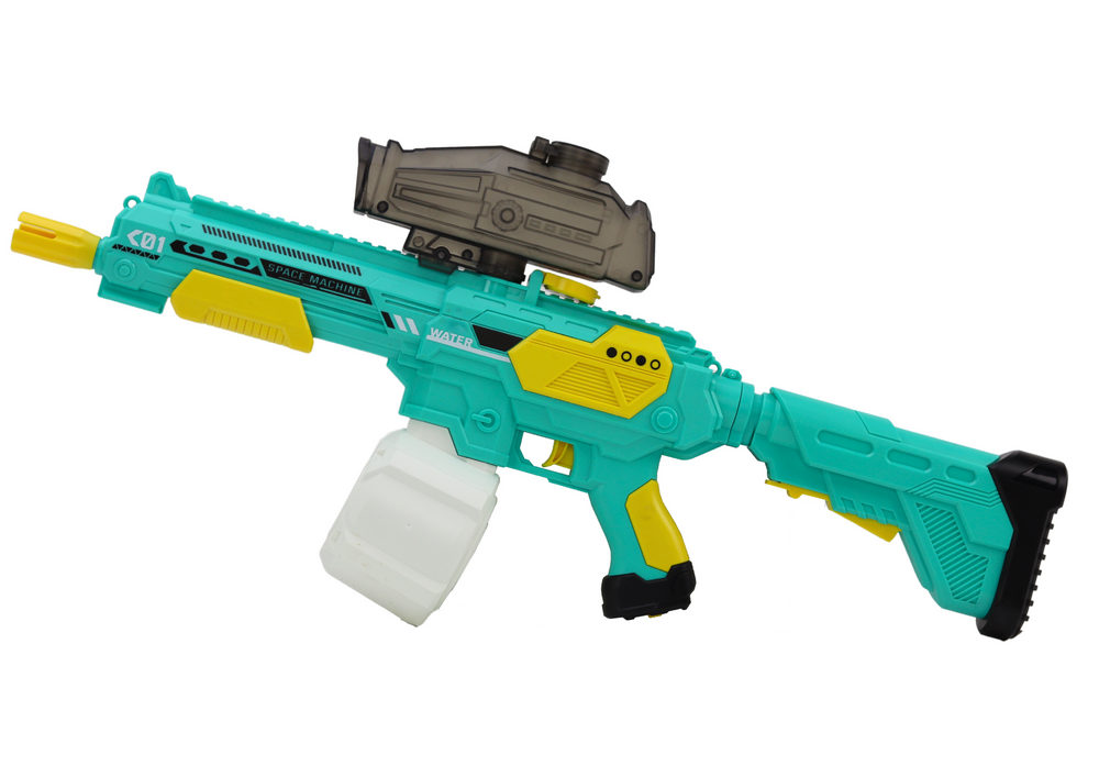 Įkraunamas vandens šautuvas lean toys, m416, 500 ml
