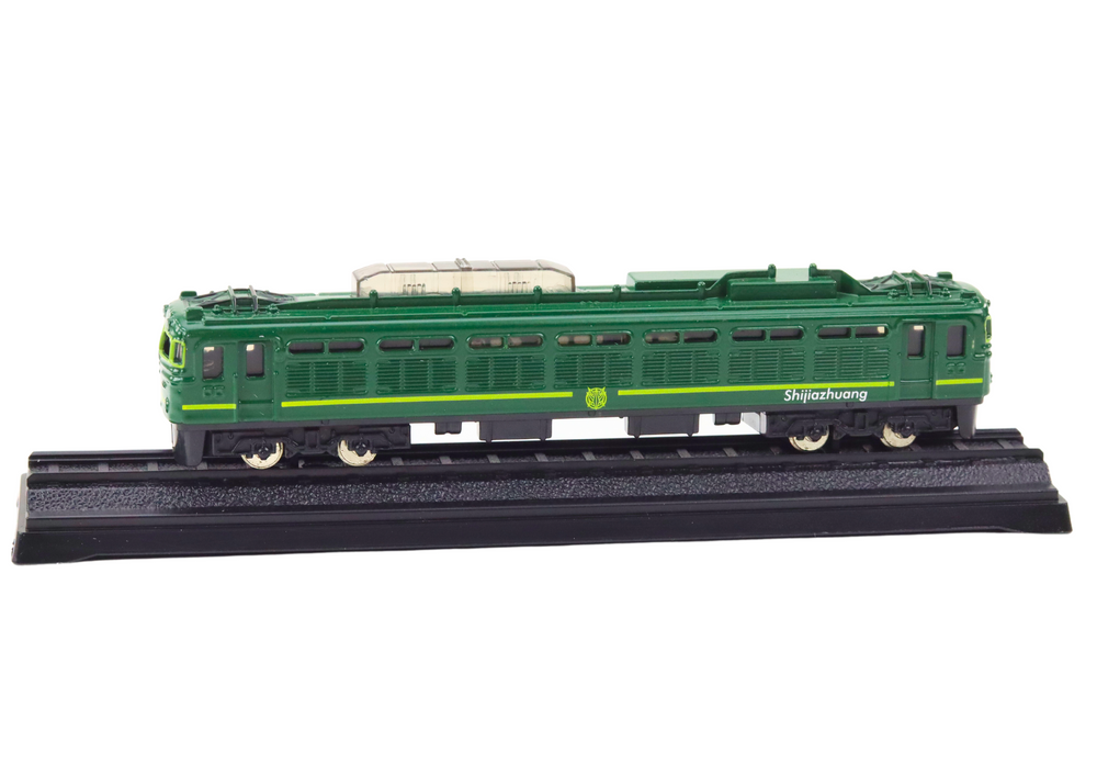 Modelinis traukinio vagonas 1:48 metalinis žalias