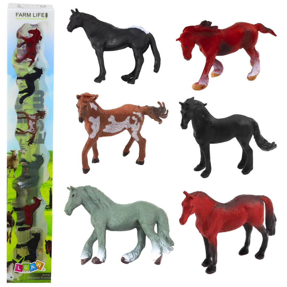 Arklio  figūrėlių rinkinys 5-6 cm 6 vnt.