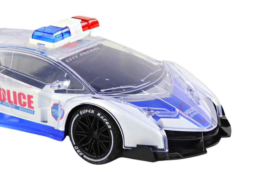 Radijo bangomis valdomas policijos automobilis lean toys, 1:16