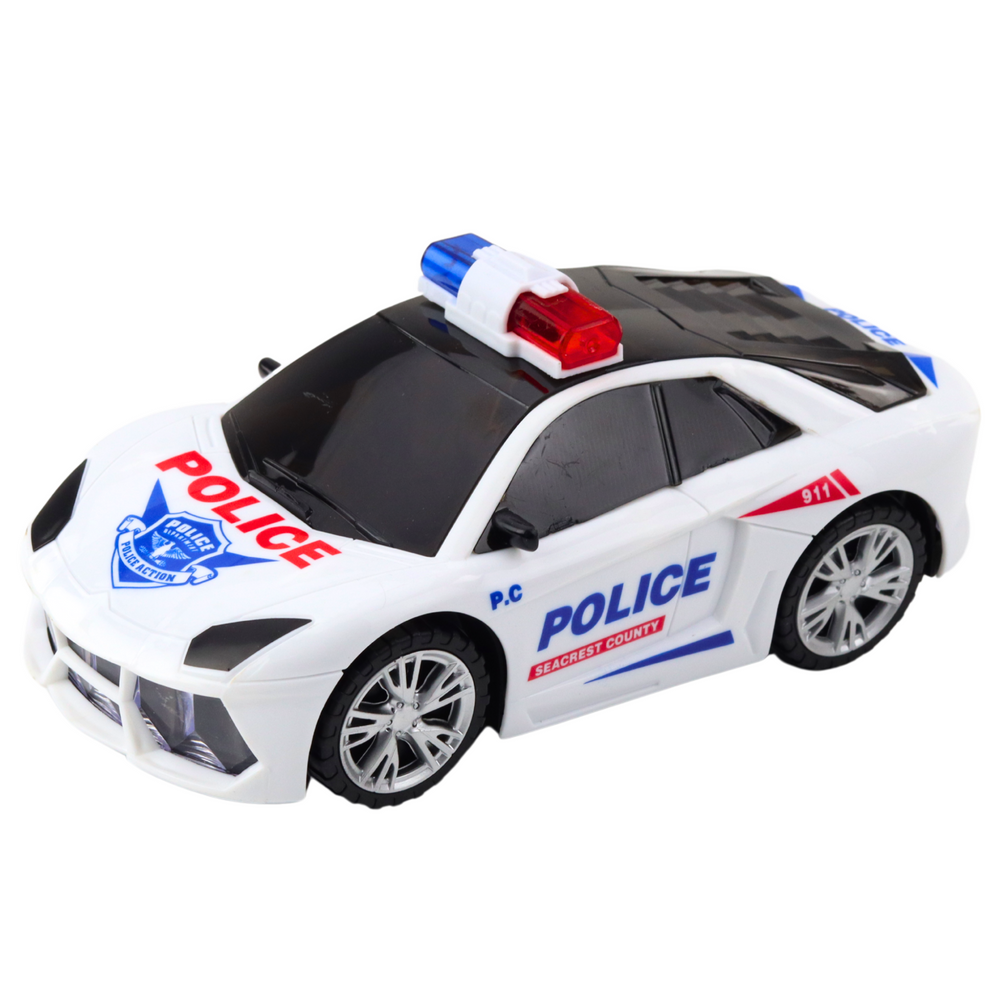Interaktyvus policijos automobilis su šviesomis ir garsais