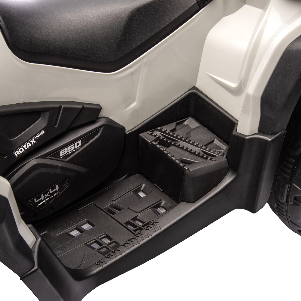 Vaikiškas keturratis can am outlander 4x4 dk-ca005 pilkas