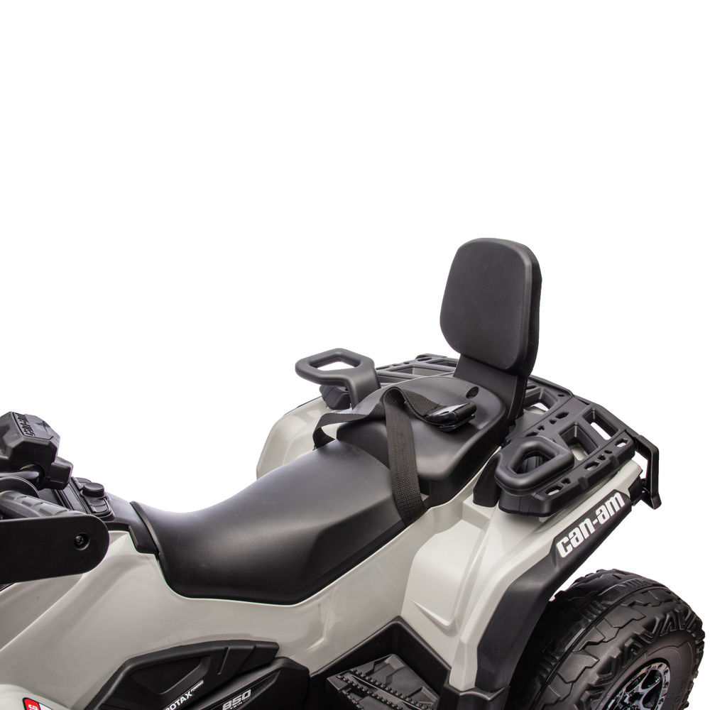 Vaikiškas keturratis can am outlander 4x4 dk-ca005 pilkas