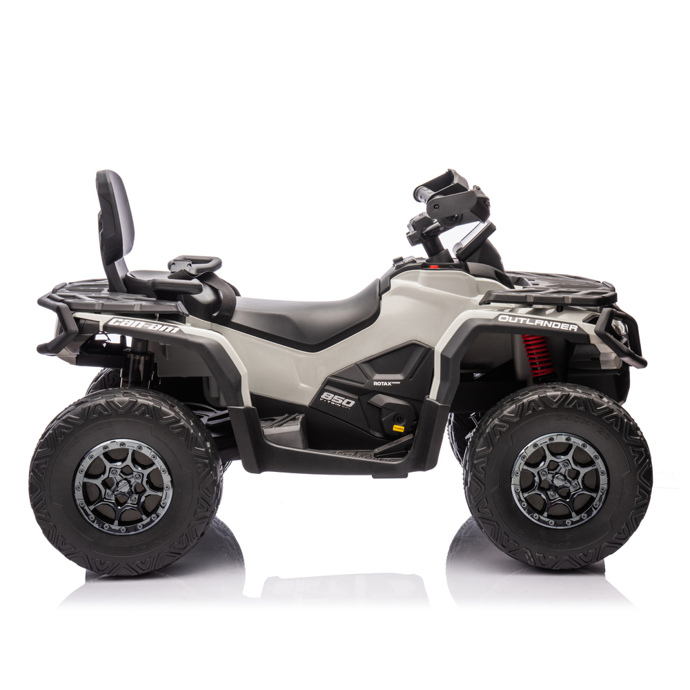 Vaikiškas keturratis can am outlander 4x4 dk-ca005 pilkas