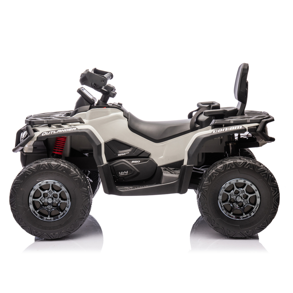 Vaikiškas keturratis can am outlander 4x4 dk-ca005 pilkas 3