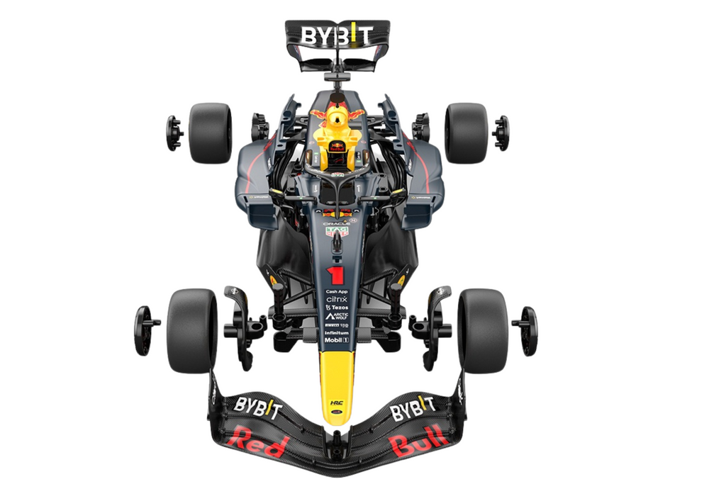 Rastar 1:16 Nuotolinio Valdymo F1 Konstravimo Blokų Modelis Mėlynas