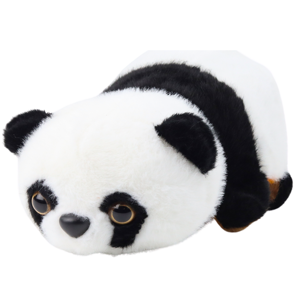 Dvipusis pliušinis žaislas panda ir raudonoji panda 22cm