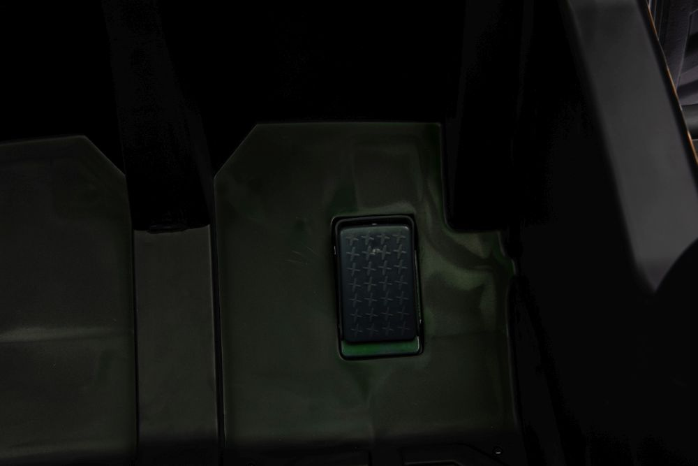 Elektrinis traktorius lean cars , žalias