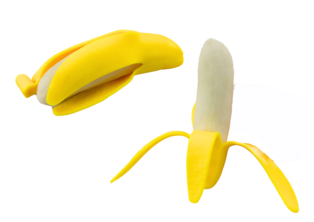 Geltonas banano formos anti-streso žaislas 1