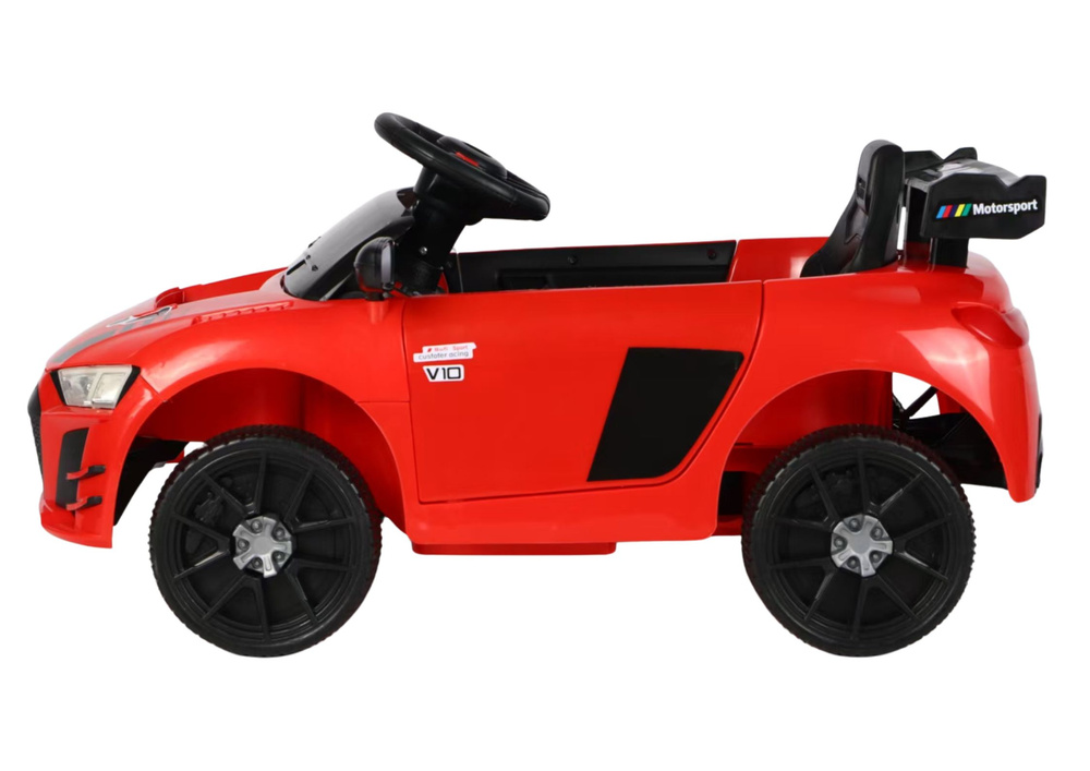 Raudona elektrinė transporto priemonė 915 1