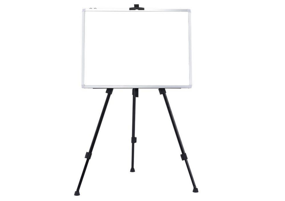 Magnetinė lenta su stovu 90x60 cm