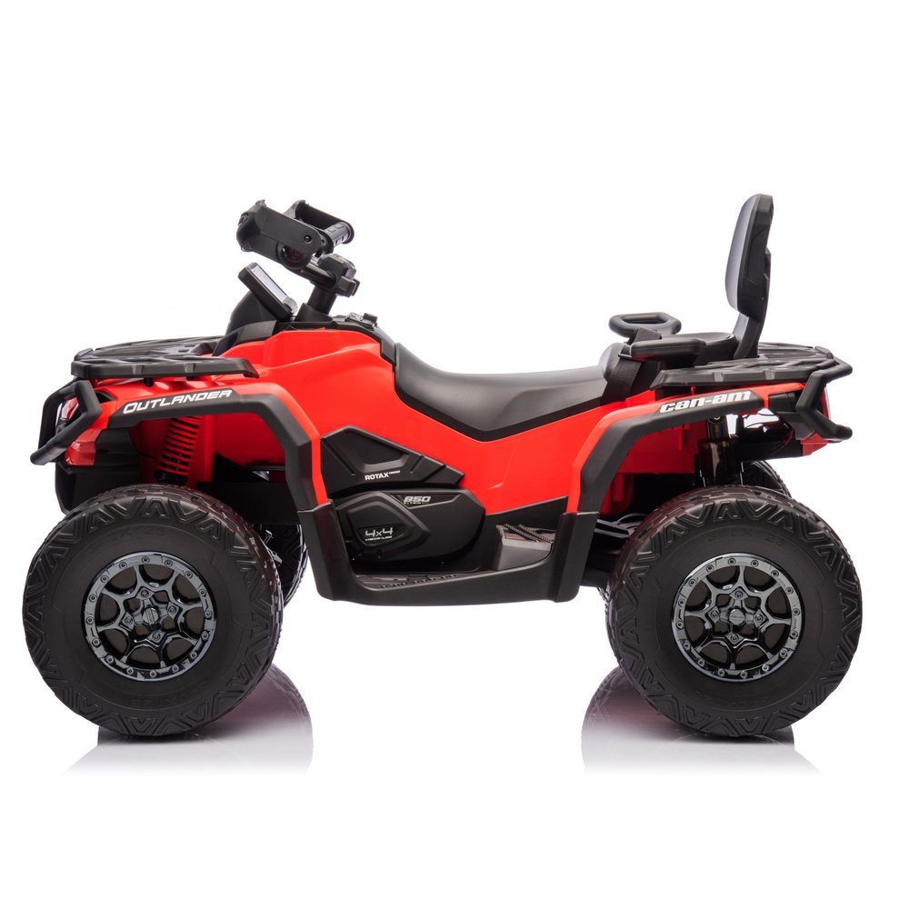 Vaikiškas keturratis can am outlander 4x4 dk-ca005 raudonas 3