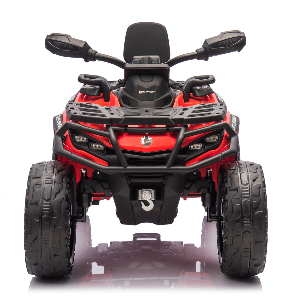 Vaikiškas keturratis can am outlander 4x4 dk-ca005 raudonas 2