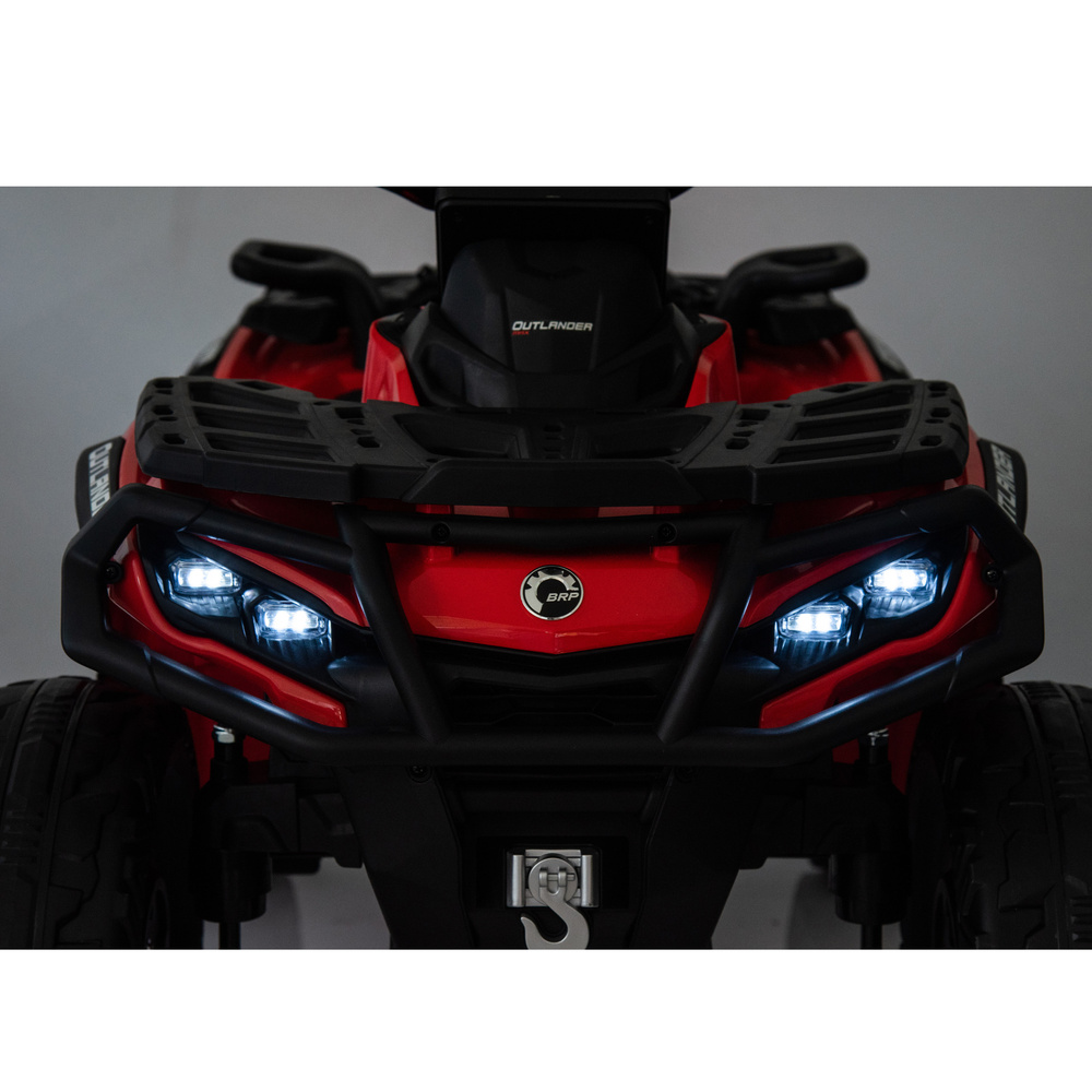 Vaikiškas keturratis can am outlander 4x4 dk-ca005 raudonas