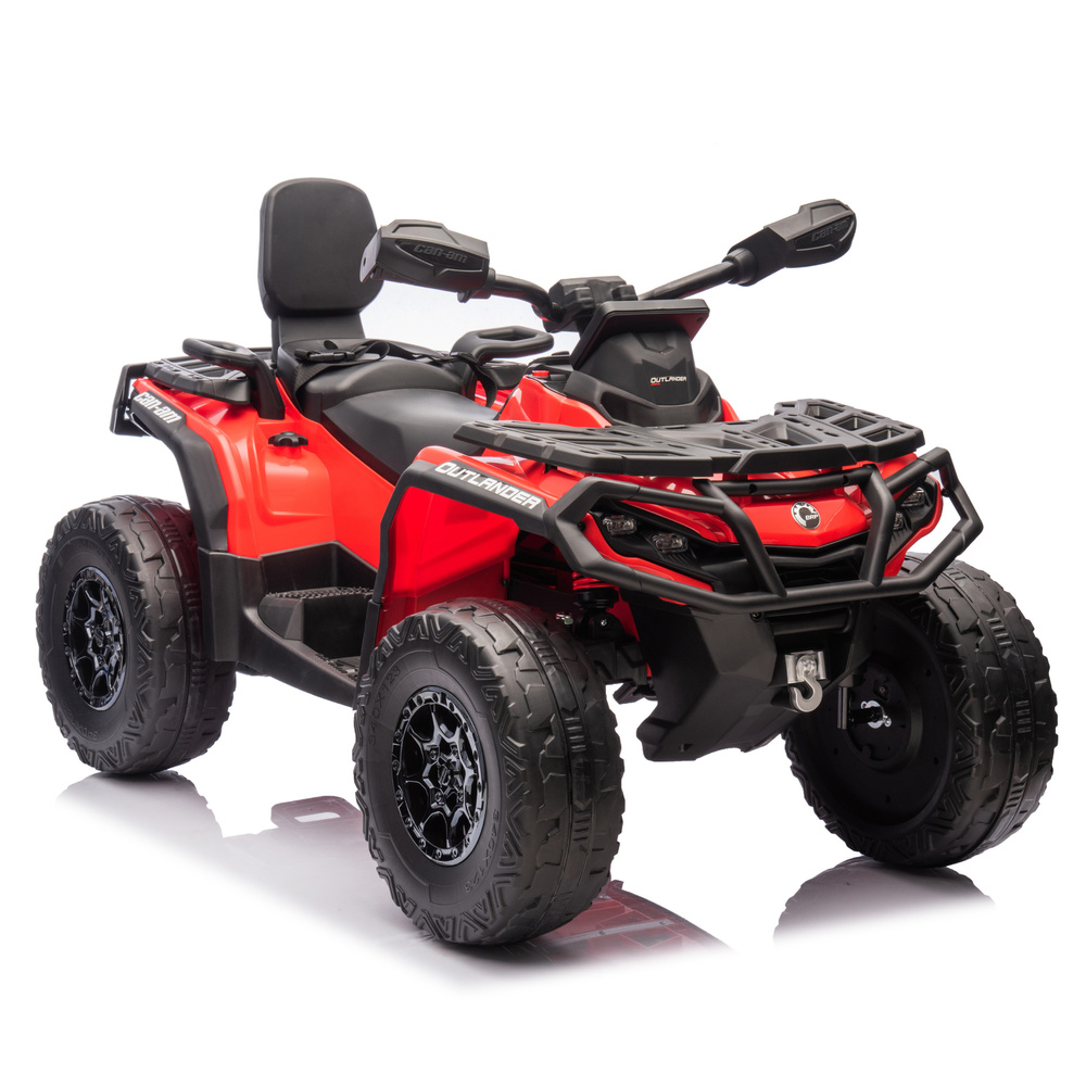 Vaikiškas keturratis can am outlander 4x4 dk-ca005 raudonas